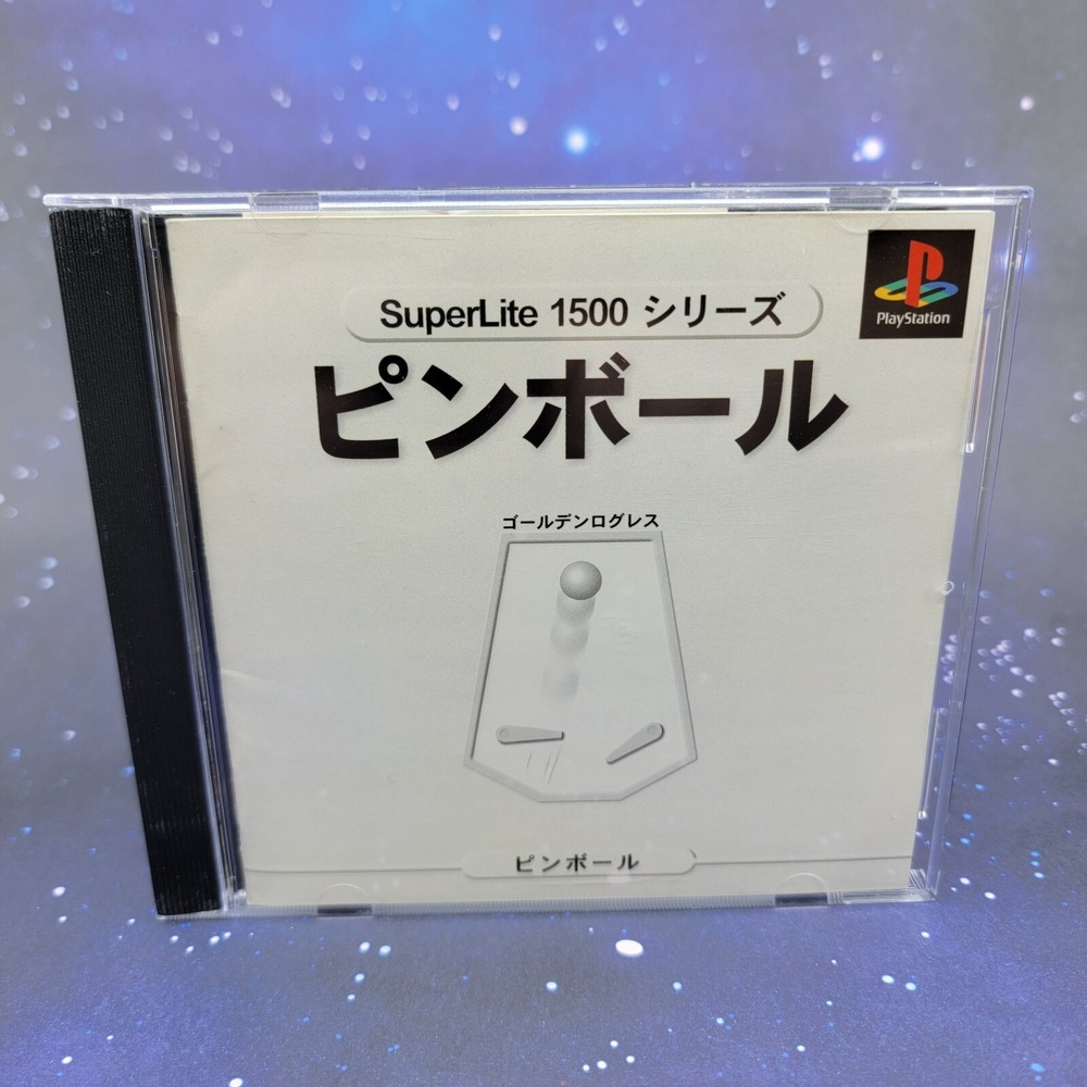 Pinball Golden Logres (Sony Playstation 1) JAPANESE PS1 Video Game 0399